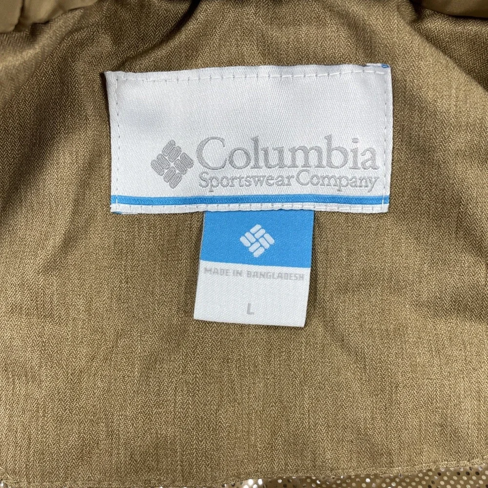 Men's Columbia Pines Lake Omni Heat Heavy Waterproof Insulated HOOD Parka Sz L